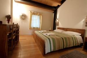Posteľ alebo postele v izbe v ubytovaní Agriturismo Richeton