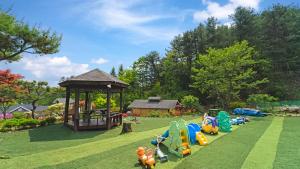 Zahrada ubytování Gapyeong Yeheaden Pension