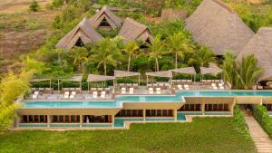 Bazén v ubytování Bamboo Zanzibar nebo v jeho okolí