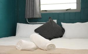 Ένα ή περισσότερα κρεβάτια σε δωμάτιο στο Stay at Cape Station