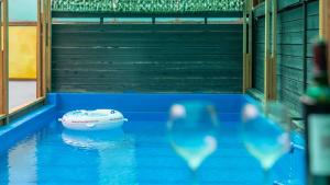Bazén v ubytování boryeong hiddenvillage dokchae poolvilla nebo v jeho okolí + 5 fotografií