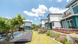 Πισίνα στο ή κοντά στο HongCheon Casa Pellis Pet Private Pesion