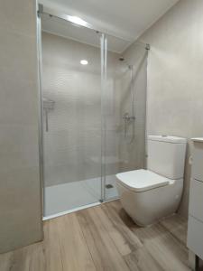Koupelna v ubytování Vivienda Benasque Ibonet