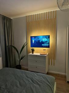 TV a/nebo společenská místnost v ubytování Cozy Corner