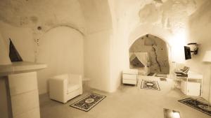 A bathroom at Giardini di Pietra