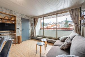 Posezení v ubytování DIFY Grand Soleil - Courchevel 1650