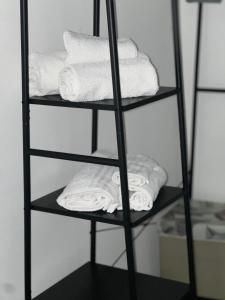 Postel nebo postele na pokoji v ubytování B&B Ladislaus