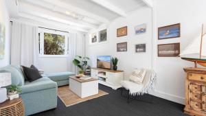 Posezení v ubytování Hemingways Lakehouse