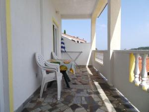 Balkón nebo terasa v ubytování Apartment Nedo