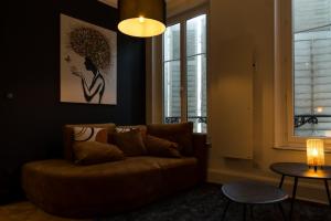 Posezení v ubytování Suite Atemporelle - SPA room