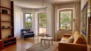 Posezení v ubytování Villa Gartenblick