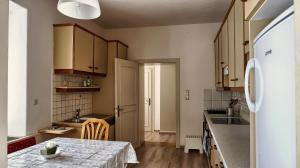 Kuchyň nebo kuchyňský kout v ubytování Villa Gartenblick