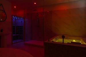 Koupelna v ubytování Suite Atemporelle - SPA room