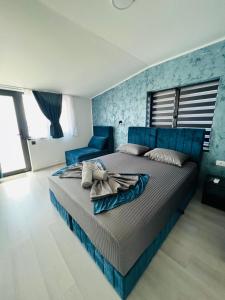 Ένα ή περισσότερα κρεβάτια σε δωμάτιο στο Golden Star Residences