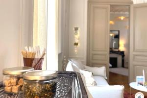 Posezení v ubytování Le Crosne - Parking - Prestige - Calm + 31 fotografií