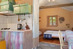 Kuchyň nebo kuchyňský kout v ubytování House Kadulja