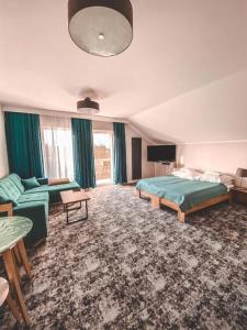 Posteľ alebo postele v izbe v ubytovaní La Park Aparthotel
