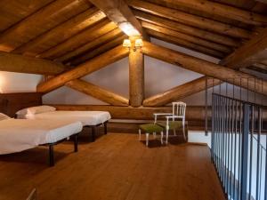 Postel nebo postele na pokoji v ubytování Agriturismo borgo del mincio