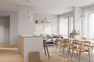 Χώρος καθιστικού στο Central Luxury 2BDR with Private Sauna