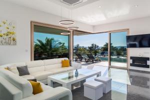 TV/trung tâm giải trí tại Villa Infinity Crikvenica