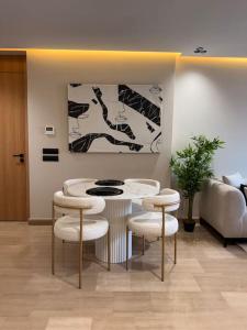 Χώρος καθιστικού στο Appartement Casablanca Ghandi