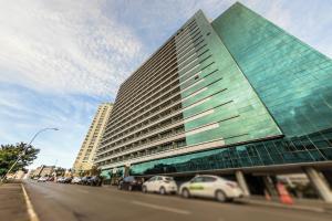 O edifício em que o hotel se localiza