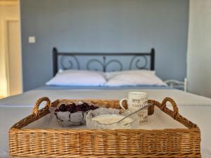 Ein Bett oder Betten in einem Zimmer der Unterkunft Apartments Josi