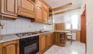 Kuchyň nebo kuchyňský kout v ubytování Apartments Jope