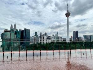 Linna Kuala Lumpur üldine vaade või majutusasutusest #221 M101 Dang Wangi KLCC View Pool By Livin pildistatud vaade