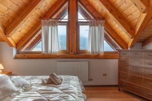 Ένα ή περισσότερα κρεβάτια σε δωμάτιο στο Dimora Ceramont, Rizzolaga Ospitar