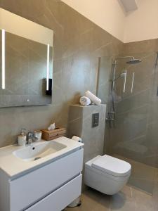 Koupelna v ubytování Villa Paradiso