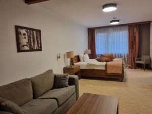 Χώρος καθιστικού στο Apartman Queen privatni app Vučko