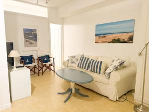 Χώρος καθιστικού στο Surf House Meloneras