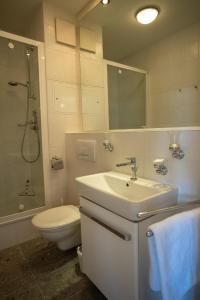 Koupelna v ubytování Villa Alba