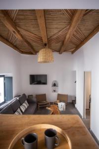 Posezení v ubytování The Pélican Héritage House.