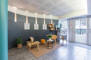 O zonă de relaxare la Appart'City Confort Nantes Cité des Congrès