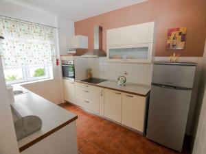 Kuchyň nebo kuchyňský kout v ubytování Apartments Keko