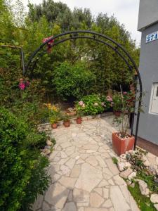 Zahrada ubytování Apartments Keko
