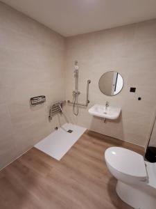 Kúpeľňa v ubytovaní Micampus Alicante Student Residence