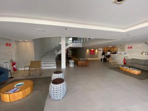 Χώρος καθιστικού στο SB2104 APARTHOTEL com estrutura relax completa