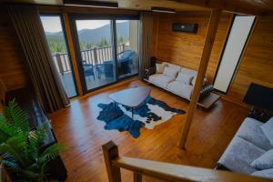 O zonă de relaxare la Mağmat Resort & Bungalows
