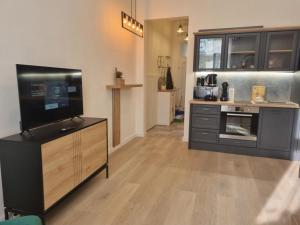 Kuchyňa alebo kuchynka v ubytovaní Deco Studio City Residence
