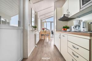 Kuchyň nebo kuchyňský kout v ubytování Ferienhaus Panoramablick 11 - Sankt Andreasberg im Harz