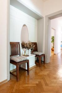 Posezení v ubytování Gästehaus am Winckel