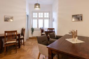 Posezení v ubytování Gästehaus am Winckel