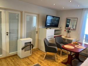Kuchyň nebo kuchyňský kout v ubytování Best Residence Expo