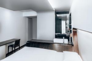 Postel nebo postele na pokoji v ubytování Hotel Q! Berlin