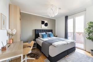 Gallery image of EDLER WOHNRAUM Panoramablick 3 SZ Boxspringbetten, E-Ladestation, Kaffeevollautomat, Klima, Lift, Terrasse & 2xTG in Graz