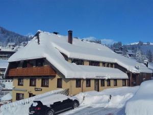Haus Schöneck v zimě