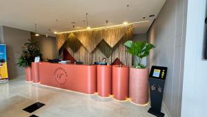 Ο χώρος του λόμπι ή της ρεσεψιόν στο Tequendama Hotel Medellín - Estadio